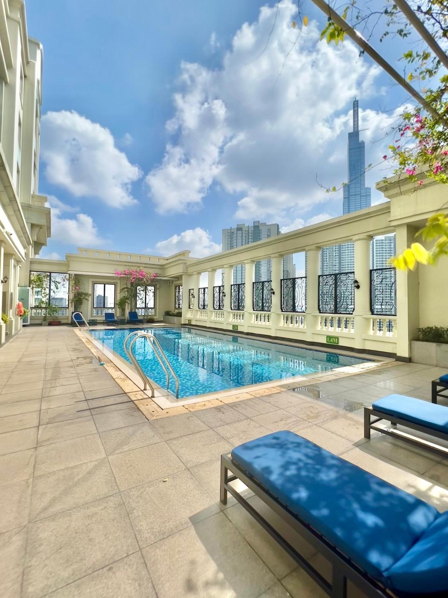 Diny Aparthotel - Rooftop Pool - The Manor 2 Ho Chi Minh-stad Buitenkant foto