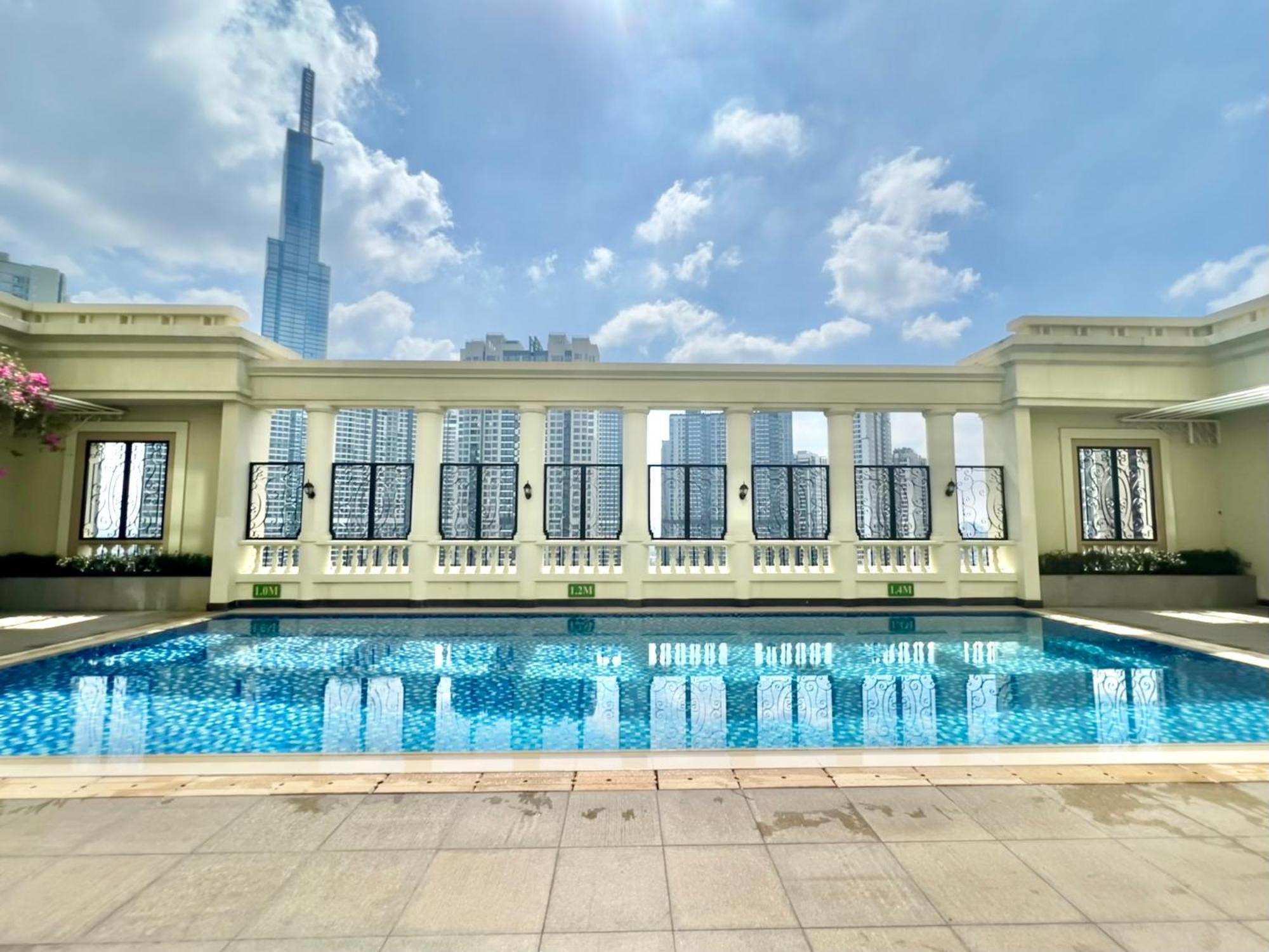 Diny Aparthotel - Rooftop Pool - The Manor 2 Ho Chi Minh-stad Buitenkant foto